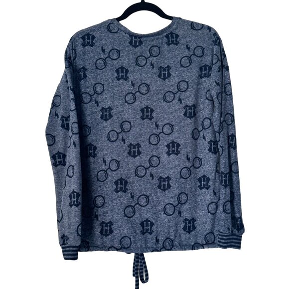 Harry Potter Wizarding World Long Sleeve Graphic Sweatshirt Drawstring, Size XS - Picture 2 of 6